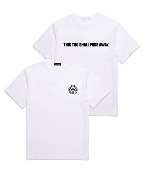 VANNWORKS(バンワークス)の「VB CROSS オーバーサイズ 半袖Tシャツ (VS0075) ホワイト(Tシャツ/カットソー・レディース・その他・XX-LARGE/LARGE/MEDIUM/SMALL/X-LARGE)」の1枚目の写真