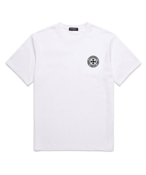 VANNWORKS(バンワークス)の「VB CROSS オーバーサイズ 半袖Tシャツ (VS0075) ホワイト(Tシャツ/カットソー・レディース・その他・XX-LARGE/LARGE/MEDIUM/SMALL/X-LARGE)」の2枚目の写真