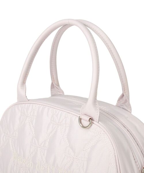 Maison de FLEUR（メゾンドフルール）の「リボンキルティング2Wayボストンバッグ（ハンドバッグ・レディース・アイボリー/ピンク・FREE）」の18枚目の写真