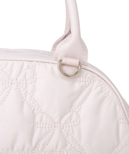 リボンキルティング2Wayボストンバッグ（ハンドバッグ）｜Maison de