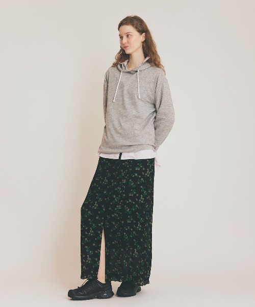 THE SHINZONE（ザ　シンゾーン）の「THE SHINZONE/シンゾーン　フローラルジャガードスカート　FLORAL JACQOURD SKIRT　26MMSSK01（スカート・レディース・ブラック・36）」の2枚目の写真