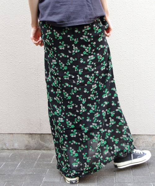 THE SHINZONE（ザ　シンゾーン）の「THE SHINZONE/シンゾーン　フローラルジャガードスカート　FLORAL JACQOURD SKIRT　26MMSSK01（スカート・レディース・ブラック・36）」の7枚目の写真