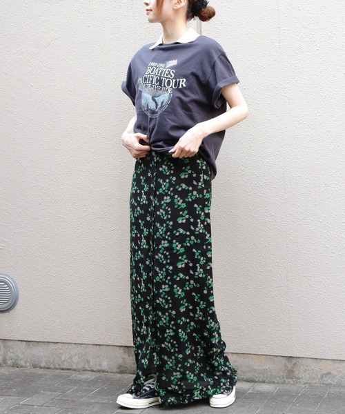 THE SHINZONE（ザ　シンゾーン）の「THE SHINZONE/シンゾーン　フローラルジャガードスカート　FLORAL JACQOURD SKIRT　26MMSSK01（スカート・レディース・ブラック・36）」の8枚目の写真
