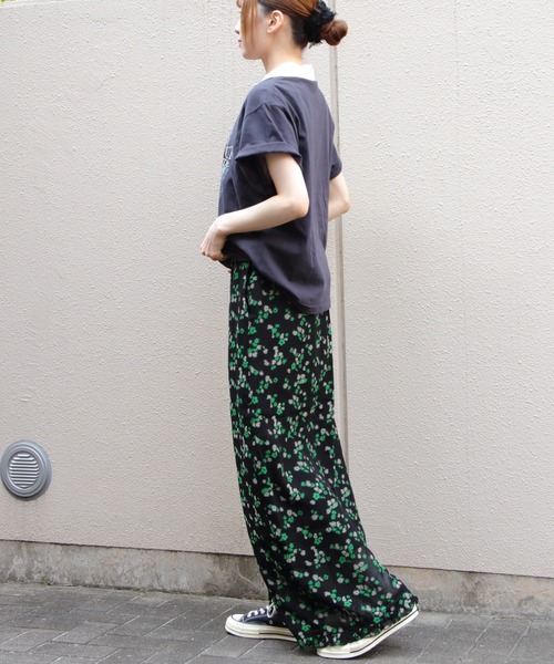 THE SHINZONE（ザ　シンゾーン）の「THE SHINZONE/シンゾーン　フローラルジャガードスカート　FLORAL JACQOURD SKIRT　26MMSSK01（スカート・レディース・ブラック・36）」の9枚目の写真
