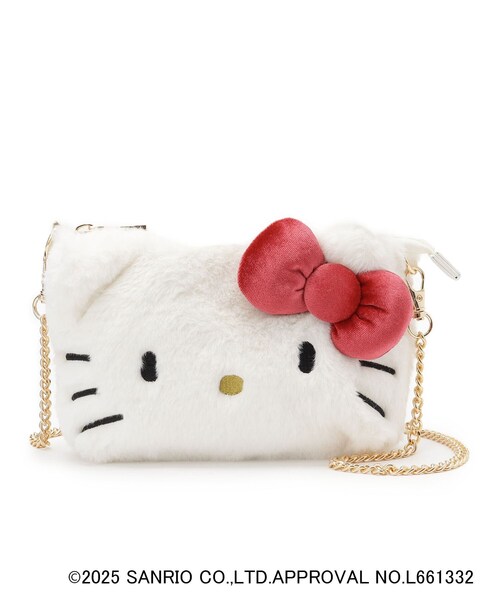 セール】【ハローキティ】2WAYフェイクファーポシェット（ショルダー