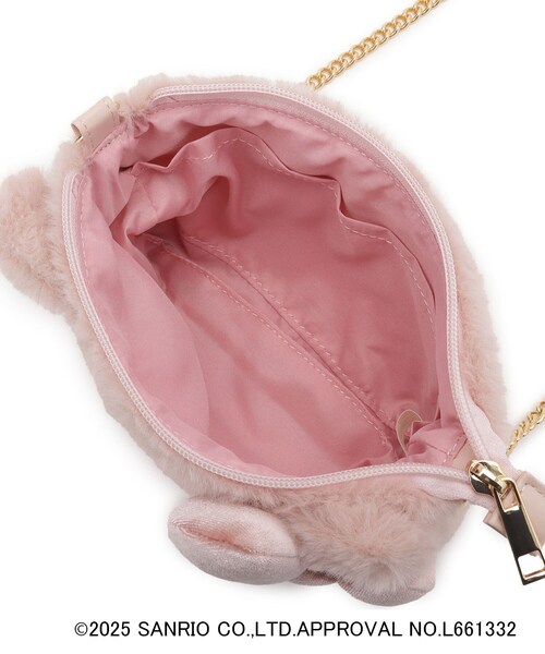 ハローキティ】2WAYフェイクファーポシェット（ショルダーバッグ