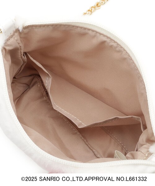 ハローキティ】2WAYフェイクファーポシェット（ショルダーバッグ