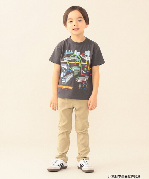 BEAMS mini（ビームスミニ）の「JR 在来線 Tシャツ 2026SS（90～140cm）（Tシャツ/カットソー・キッズ・ホワイト系その他5/レッド/ケリーグリーン/グレー系その他・110/100/90/140/130/120）」の7枚目の写真