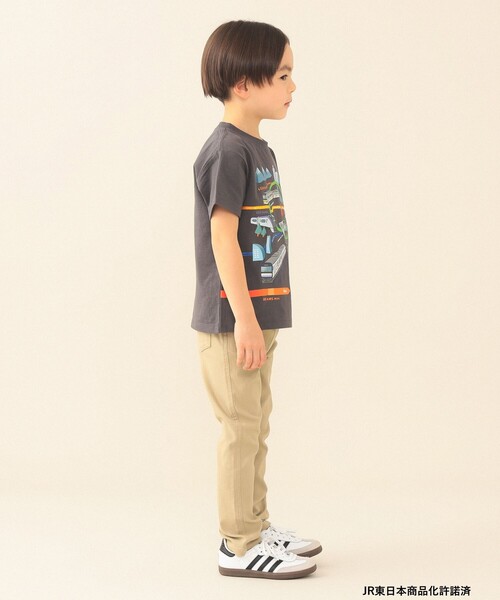 BEAMS mini（ビームスミニ）の「JR 在来線 Tシャツ 2026SS（90～140cm）（Tシャツ/カットソー・キッズ・ホワイト系その他5/レッド/ケリーグリーン/グレー系その他・110/100/90/140/130/120）」の8枚目の写真