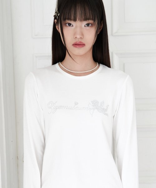 ZIZEMUSEUM(ジゼミュージアム)の「ZIZE ANGEL CUBIC T-SHIRTS (WHITE)(Tシャツ/カットソー・レディース・その他・FREE)」の1枚目の写真