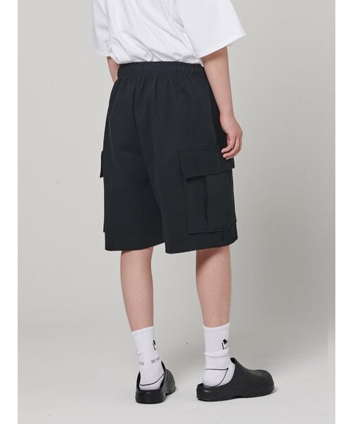 AKECII(アケシ)の「カーゴバミューダスウェットショーツブラック(その他パンツ・メンズ・その他・MEDIUM/LARGE)」の5枚目の写真