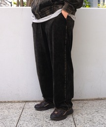 B omnivore/ビーオムニボー velours pant ベロアパンツ