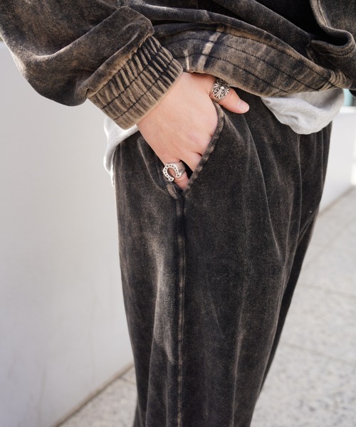 BEAVER（ビーバー）の「B omnivore/ビーオムニボー　velours pant ベロアパンツ（その他パンツ・メンズ・ブラウン/ブラック・L/M）」の10枚目の写真