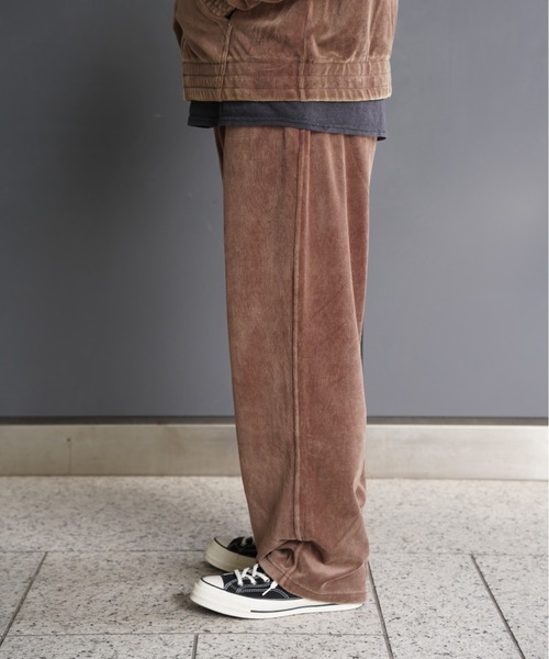 BEAVER（ビーバー）の「B omnivore/ビーオムニボー　velours pant ベロアパンツ（その他パンツ・メンズ・ブラウン/ブラック・L/M）」の13枚目の写真