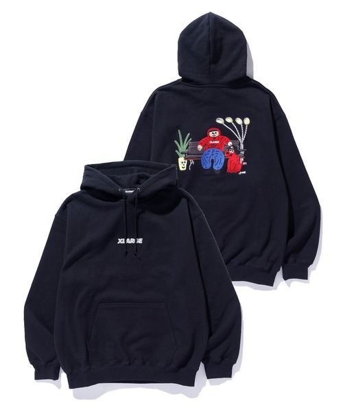 XLARGE(エクストララージ)の「ROOM HOODED SWEATSHIRT(パーカー・メンズ・アッシュ/ブラック・S/M/L/XL)」の10枚目の写真