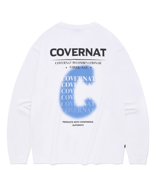 COVERNAT(カバーナット)の「アセンティックCグラデーションロングスリーブホワイト(Tシャツ/カットソー・レディース・その他・MEDIUM/LARGE/SMALL/X-LARGE/XX-LARGE)」の5枚目の写真
