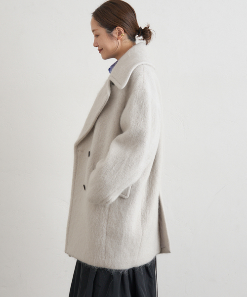 セール】ビッグカラーシャギーコート（その他アウター）｜JOURNAL