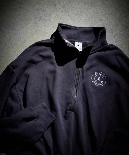 JORDAN BRAND（ジョーダンブランド）の「【NIKE / ナイキ】W J PSG FLC HZ TOP HV0137- 060/627（ブルゾン・メンズ・ピンク/ブラック・MEDIUM/LARGE）」の9枚目の写真