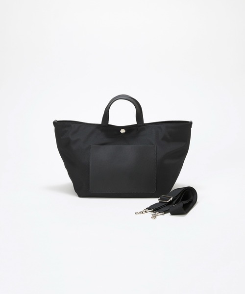 Breath TOPKAPI sis】【WEB限定】ナイロン レザーポケット ミニ トート