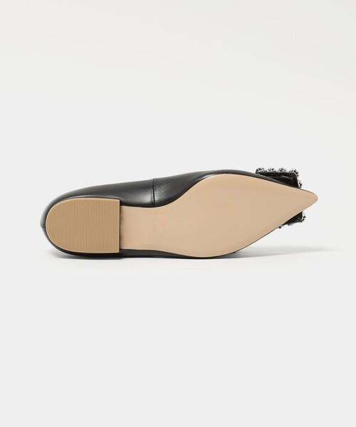 Pippichic（ピッピシック）の「＜PIPPICHIC＞ANNA V JWL フラットパンプス（パンプス・レディース・ブラック・38/37h/36/37/35h/36h）」の7枚目の写真