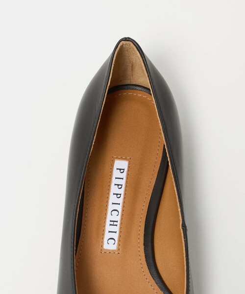Pippichic（ピッピシック）の「＜PIPPICHIC＞ANNA V JWL フラットパンプス（パンプス・レディース・ブラック・38/37h/36/37/35h/36h）」の6枚目の写真