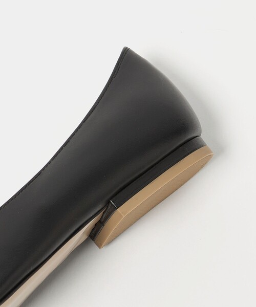 Pippichic（ピッピシック）の「＜PIPPICHIC＞ANNA V JWL フラットパンプス（パンプス・レディース・ブラック・38/37h/36/37/35h/36h）」の4枚目の写真