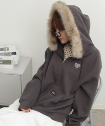 Dickies | 【GENUINE DICKIES/ジェニュインディッキーズ】裏起毛 ファー付きダブルジップパーカー(パーカー)