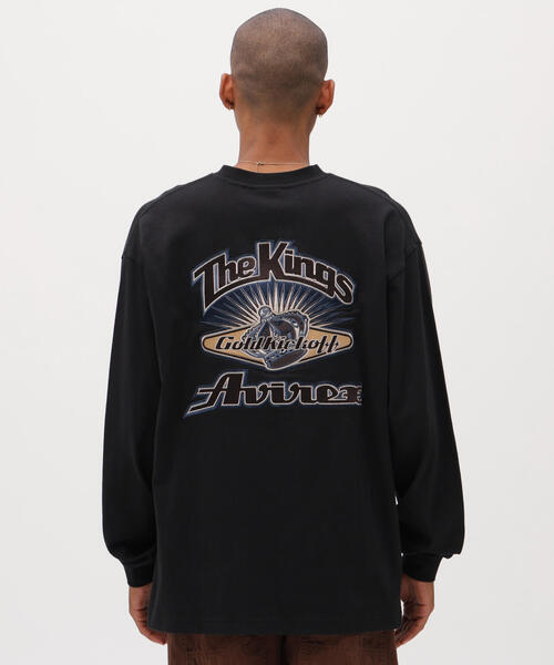 AVIREX(アヴィレックス)の「GRAPHIC L/S T-SHIRT "THE KINGS" / グラフィック ロングスリーブTシャツ ザキング / AVIREX / アヴィレックス(Tシャツ/カットソー・メンズ・ブラック/ホワイト・2XL/XL/M/L)」の21枚目の写真