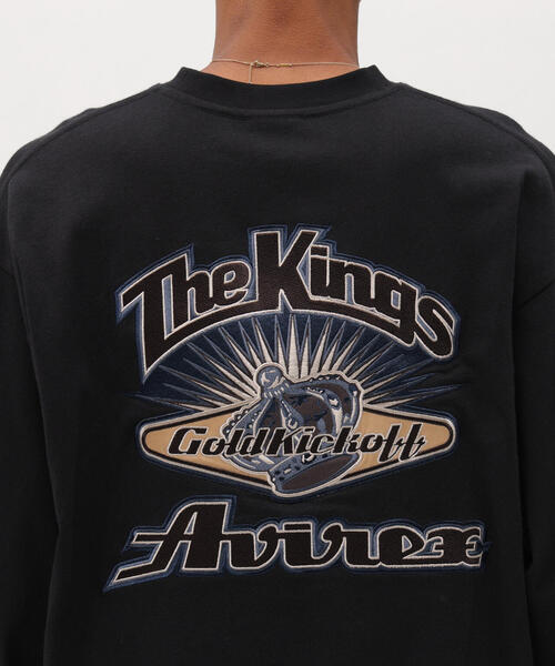 AVIREX(アヴィレックス)の「GRAPHIC L/S T-SHIRT "THE KINGS" / グラフィック ロングスリーブTシャツ ザキング / AVIREX / アヴィレックス(Tシャツ/カットソー・メンズ・ブラック/ホワイト・2XL/XL/M/L)」の14枚目の写真