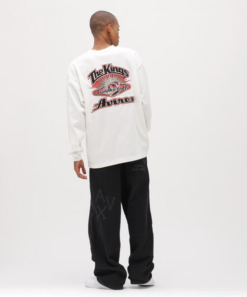 AVIREX(アヴィレックス)の「GRAPHIC L/S T-SHIRT "THE KINGS" / グラフィック ロングスリーブTシャツ ザキング / AVIREX / アヴィレックス(Tシャツ/カットソー・メンズ・ブラック/ホワイト・2XL/XL/M/L)」の9枚目の写真