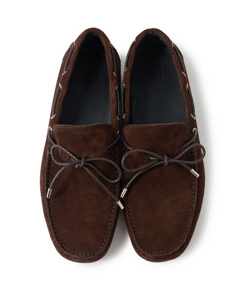 MEN'S BIGI（メンズビギ）の「レザードライビングシューズ（モカシン/デッキシューズ・メンズ・ブラック/ブラウン・01/02/03）」の3枚目の写真