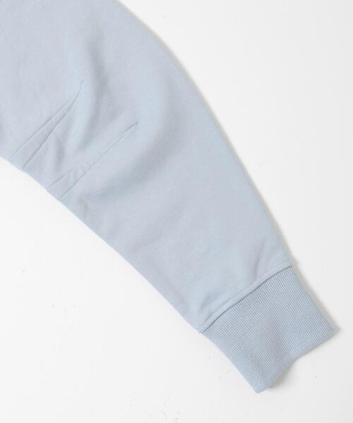 KBF（ケイビーエフ）の「コンパクトフォルムスウェット（スウェット・レディース・ライトブルー/ネイビー/ベージュ・ONE）」の8枚目の写真