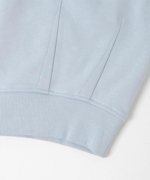 KBF（ケイビーエフ）の「コンパクトフォルムスウェット（スウェット・レディース・ライトブルー/ネイビー/ベージュ・ONE）」の9枚目の写真