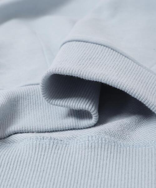 KBF（ケイビーエフ）の「コンパクトフォルムスウェット（スウェット・レディース・ライトブルー/ネイビー/ベージュ・ONE）」の11枚目の写真