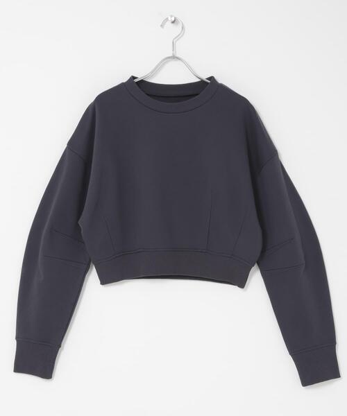 KBF（ケイビーエフ）の「コンパクトフォルムスウェット（スウェット・レディース・ライトブルー/ネイビー/ベージュ・ONE）」の20枚目の写真