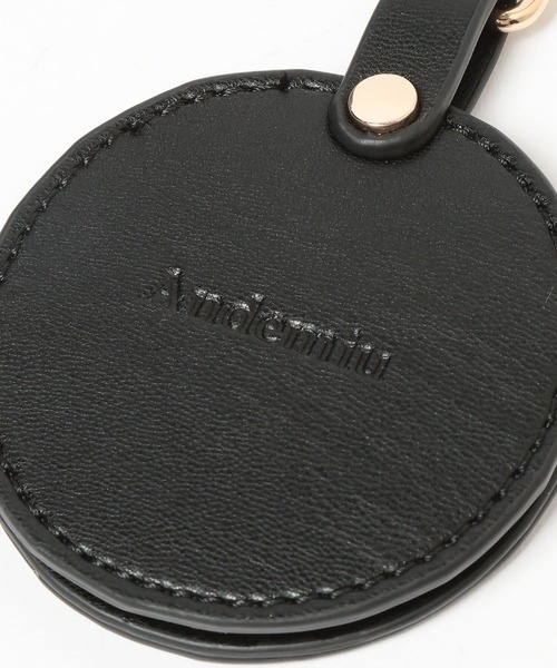 Andemiu（アンデミュウ）の「チャームつきツイードスクエアバッグ641604（トートバッグ・レディース・ブラック/アイボリー・FREE）」の20枚目の写真