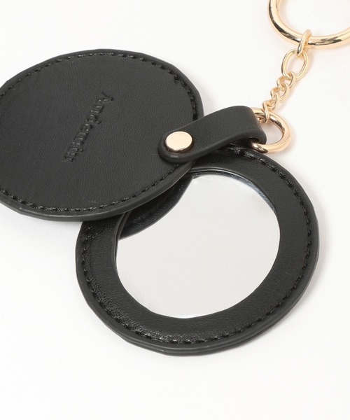 Andemiu（アンデミュウ）の「チャームつきツイードスクエアバッグ641604（トートバッグ・レディース・ブラック/アイボリー・FREE）」の21枚目の写真