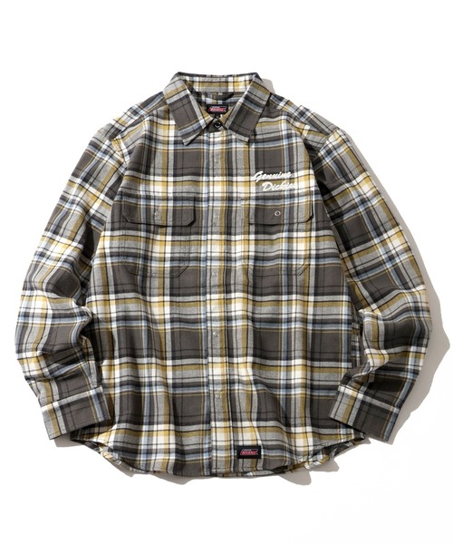 Dickies（ディッキーズ）の「【GENUINE DICKIES/ジェニュインディッキーズ】TCチェックオーバーシャツ（シャツ/ブラウス・メンズ・イエロー系/レッド系/ブラック系/ブルー系・M/XL/L）」の19枚目の写真