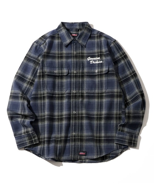 Dickies（ディッキーズ）の「【GENUINE DICKIES/ジェニュインディッキーズ】TCチェックオーバーシャツ（シャツ/ブラウス・メンズ・イエロー系/レッド系/ブラック系/ブルー系・M/XL/L）」の20枚目の写真
