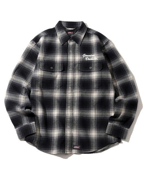 Dickies（ディッキーズ）の「【GENUINE DICKIES/ジェニュインディッキーズ】TCチェックオーバーシャツ（シャツ/ブラウス・メンズ・イエロー系/レッド系/ブラック系/ブルー系・M/XL/L）」の22枚目の写真