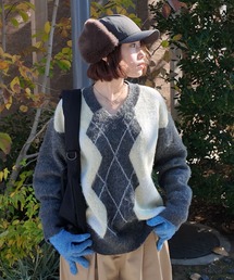 アーガイル ニット」に該当するファッション通販 - ZOZOTOWN