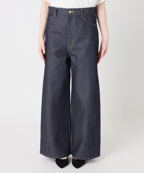 journal standard L'essage（ジャーナルスタンダードレサージュ）の「NEW side seamデニム（デニムパンツ・レディース・ネイビー・36/38）」の9枚目の写真