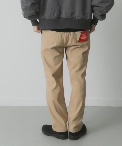 ITEMS URBANRESEARCH（アイテムズ アーバンリサーチ）の「Light & Heat ツイルテーパーパンツ（その他パンツ・メンズ・ブラック/ベージュ・LARGE/MEDIUM）」の12枚目の写真