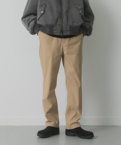 ITEMS URBANRESEARCH（アイテムズ アーバンリサーチ）の「Light & Heat ツイルテーパーパンツ（その他パンツ・メンズ・ブラック/ベージュ・LARGE/MEDIUM）」の13枚目の写真