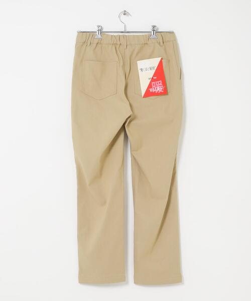 ITEMS URBANRESEARCH（アイテムズ アーバンリサーチ）の「Light & Heat ツイルテーパーパンツ（その他パンツ・メンズ・ブラック/ベージュ・LARGE/MEDIUM）」の18枚目の写真