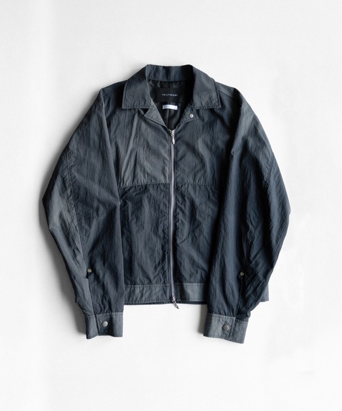 PHILTHEORY（フィルセオリー）の「Tie-dye washer compact blouson / タイダイワッシャーコンパクトブルゾン（ブルゾン・メンズ・ライトグレー/ブラック・1/3/2）」の20枚目の写真
