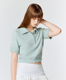 L15 TERRY COLLAR T-SHIRT(MINT)