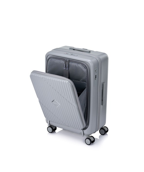 AMERICAN TOURISTER（アメリカンツーリスター）の「アメリカンツーリスター VELOX スピナー61/22 エキスパンダー TSA HW ライトグレー（スーツケース/キャリーバッグ・メンズ・ライトグレー・M）」の8枚目の写真