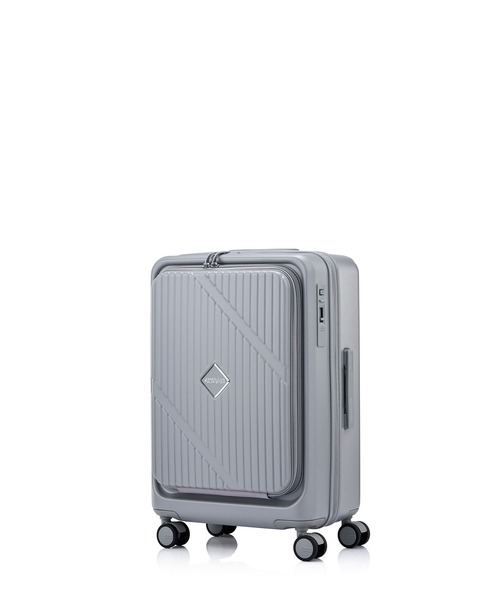 AMERICAN TOURISTER（アメリカンツーリスター）の「アメリカンツーリスター VELOX スピナー61/22 エキスパンダー TSA HW ライトグレー（スーツケース/キャリーバッグ・メンズ・ライトグレー・M）」の2枚目の写真