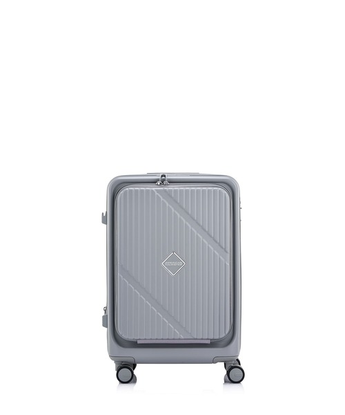 AMERICAN TOURISTER（アメリカンツーリスター）の「アメリカンツーリスター VELOX スピナー61/22 エキスパンダー TSA HW ライトグレー（スーツケース/キャリーバッグ・メンズ・ライトグレー・M）」の3枚目の写真